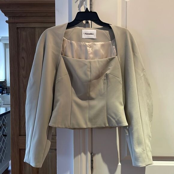 Nanushka harini recycled Cady top new no tags - Picture 3 of 14